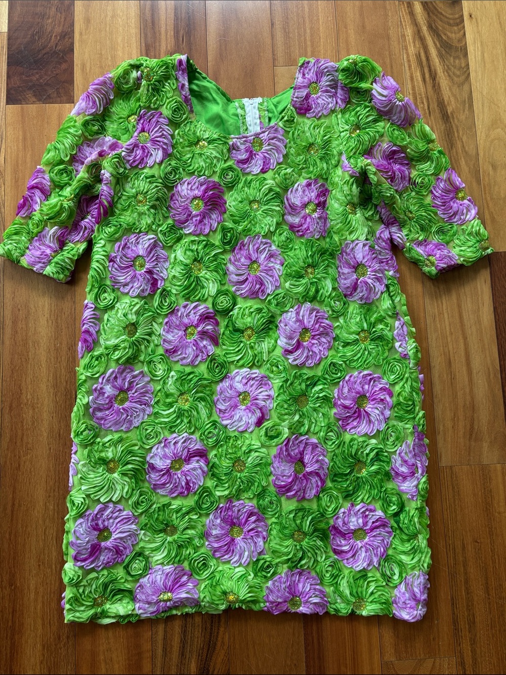 Floral shift dress